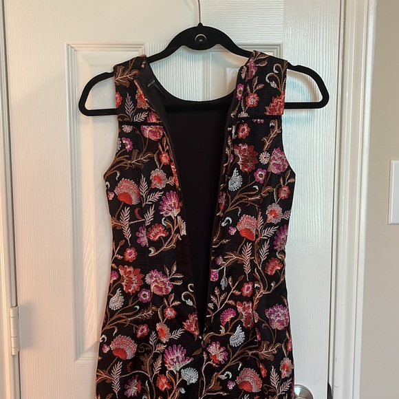 White House Black Market Floral Embroidered Dress - Picture 8 of 13
